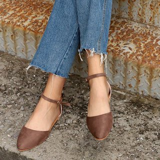 Popjulia Comfy Pointed Toe Flats Ankle 